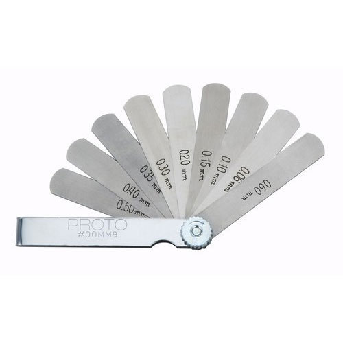 Gauge used for measuring small air gaps and clearances