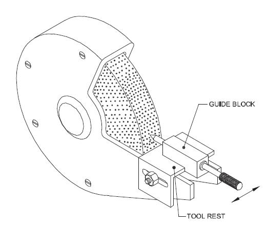 Dressing of a grinding wheel refers to